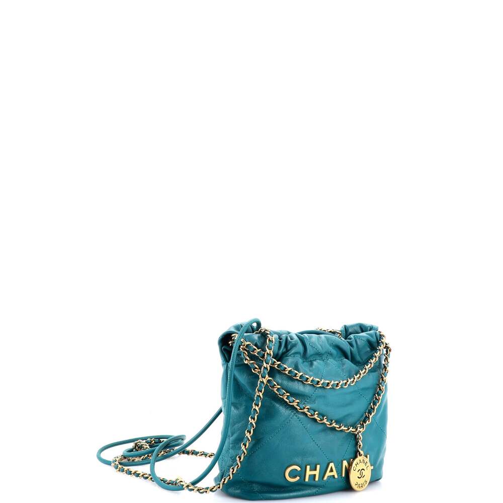 Chanel 22 Chain Hobo Quilted Calfskin #248451C49B - Picture 2 of 8